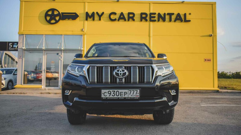 Прокат авто Toyota Land Cruiser Prado New в Крыму